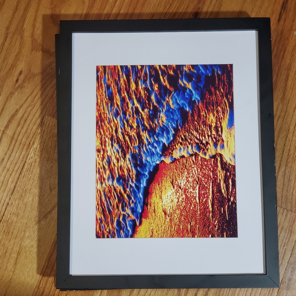 Seafoam Sunrise Unframed photography print